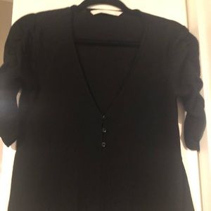 Zara 3 button blouse